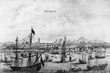 Kanton, China, 1669